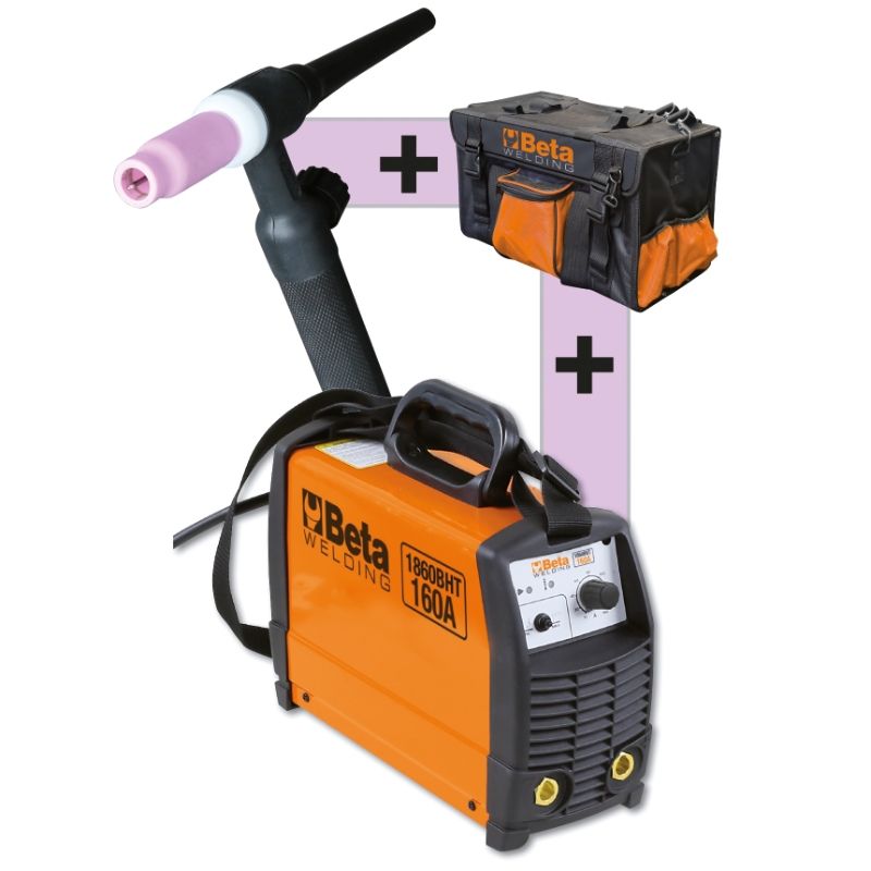 Beta 018600680 1860BHT/KT-Inverter-Schweißgeräteset MMA und WIG