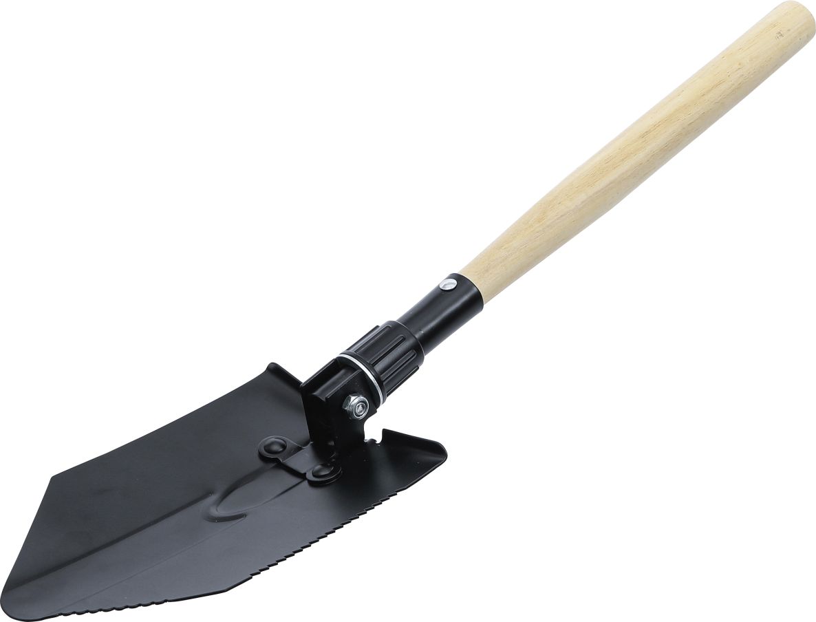BGS 2135 Camping-Schaufel mit klappbarem Blatt 625 mm