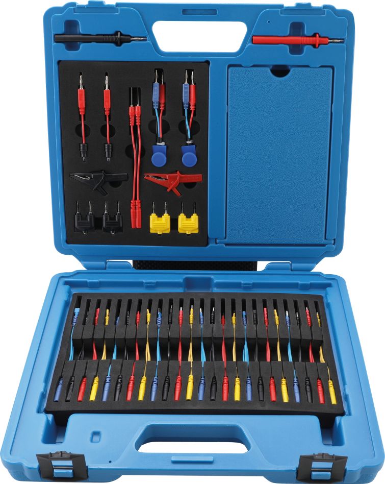 BGS 2186 Messkabel- und Prüfstift-Set 92-teilig