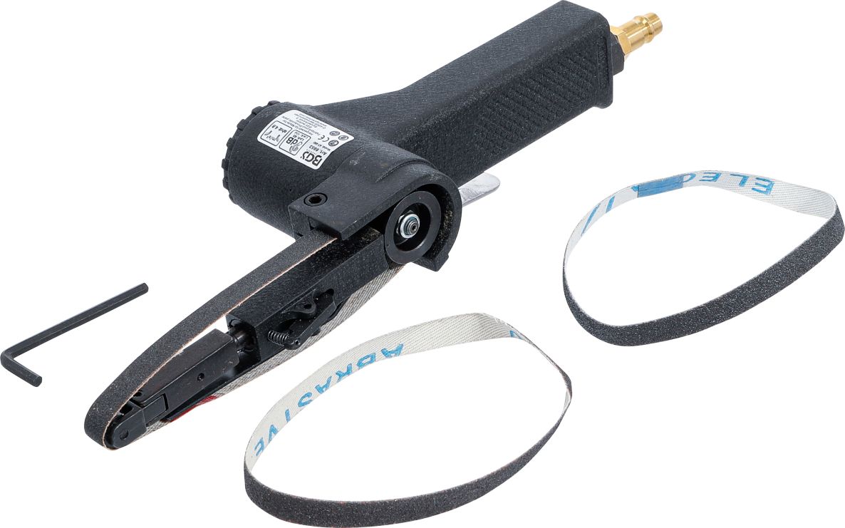 BGS 8853 Druckluft-Bandschleifer für 10-mm-Schleifbänder im Karton