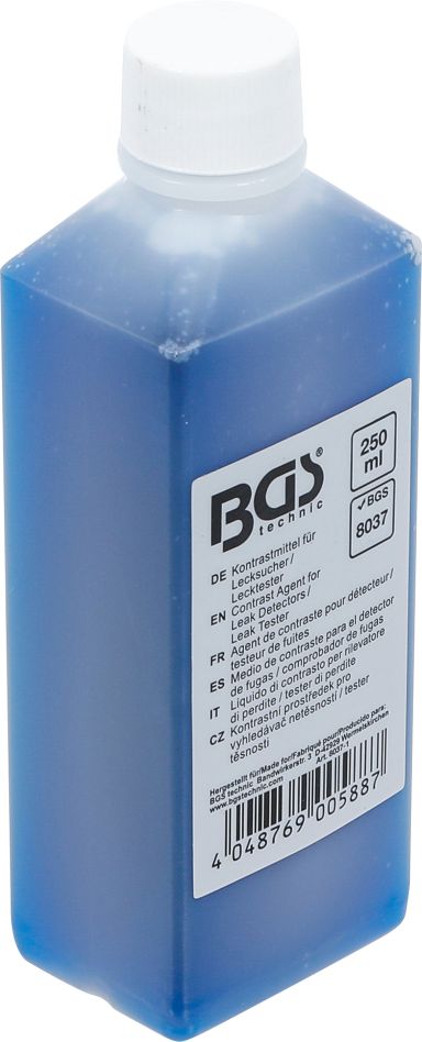 BGS 8037-1 Kontrastmittel für Lecksucher/Dichtheitsprüfer 250 ml für BGS 8037