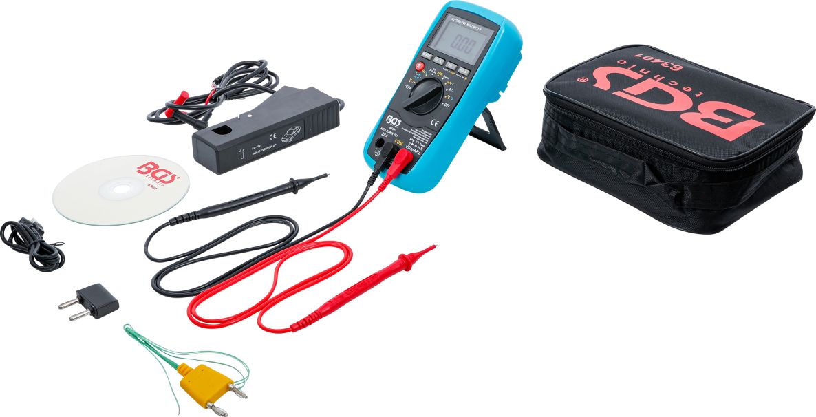 BGS 63401 Multimeter digital mit USB-Anschluss