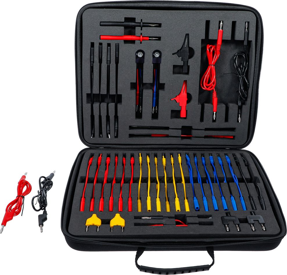 BGS 2184-1 Messkabel- und Prüfstift-Set 92-teilig