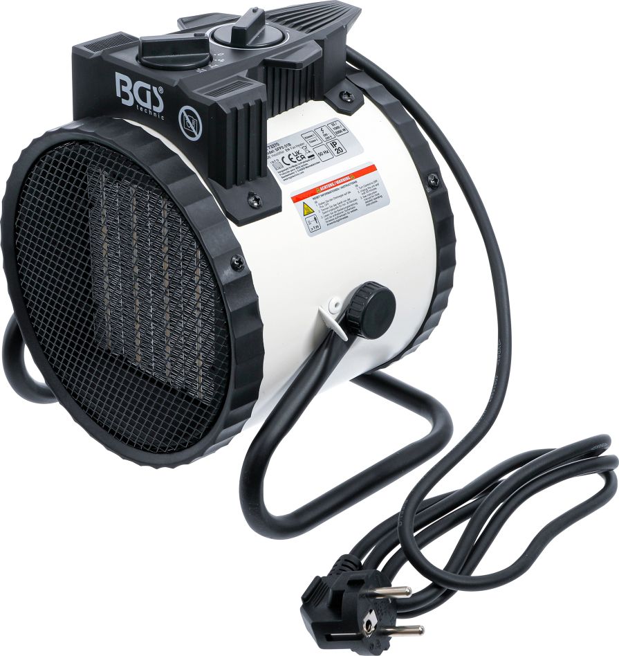 BGS 73370 Warmlufterzeuger elektrisch 2 kW