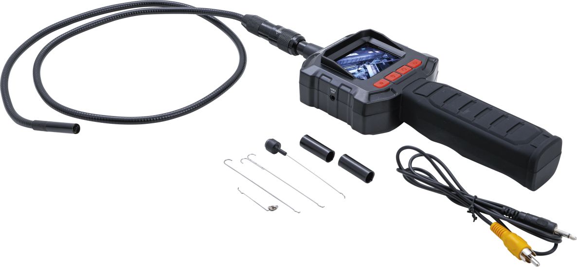 BGS Do It Yourself 63216 Inspektionskamera mit TFT-Monitor Kamerakopf Ø 8 mm