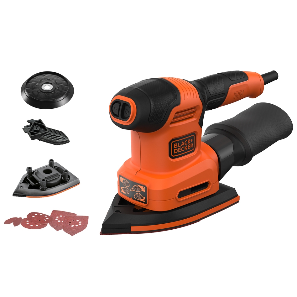 Black & Decker BEW200-QS Schleifmaschine 200 Watt