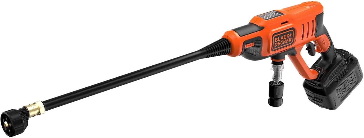 Black & Decker BCPC18B-XJ  BCPC18B-XJ Hochdruckreiniger 18 Volt ohne Batterien und Ladegerät 24 bar