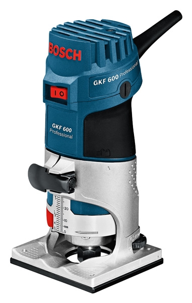 Bosch Blau 060160A100 GKF600 Professionelle Kantenfräse 8 mm
