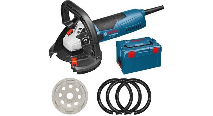 Bosch Blau 0601776001 GBR 15 CAG Professional Betonschleifer 1500W, 125mm