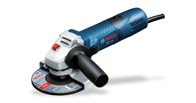 Bosch Blau 0601388106 GWS 7-115 Professional Winkelschleifer 720W, 115mm