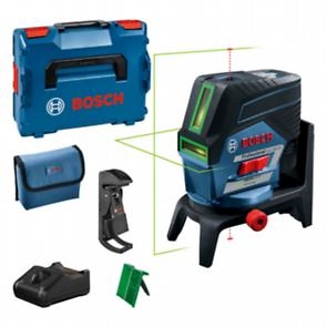 Bosch Blau 0601066H00 GCL 2-50 CG Kombinationslaser mit Punkt- und Linienlaser 12 V 2.0Ah + Schwenkhalterung RM2 + Deckenklemme in L-BOXX