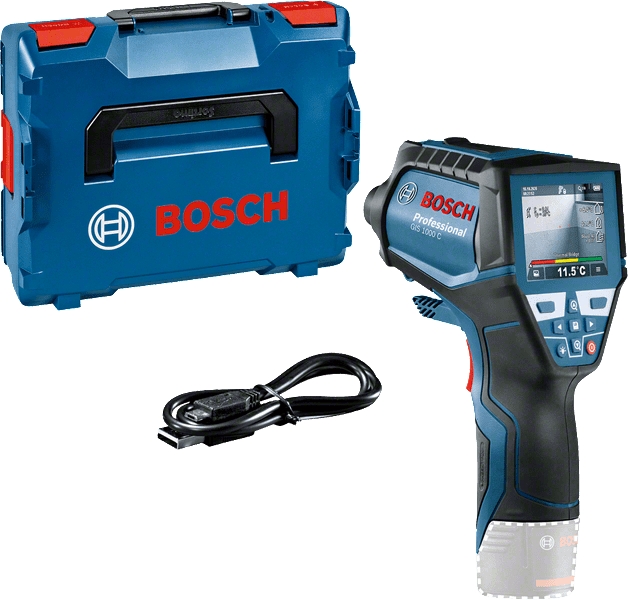 Bosch Blau 0601083308 GIS 1000 C Professional Thermodetektor 12V ohne Batterien und Ladegerät