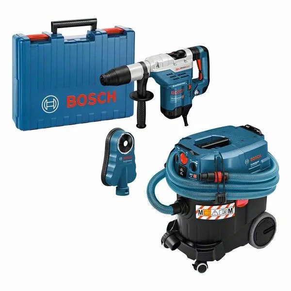 Bosch Blau 0615A5004J GBH 5-40 DCE Kombihammer + GAS 35 M AFC Staubsauger + GDE 68 Absaugvorrichtung