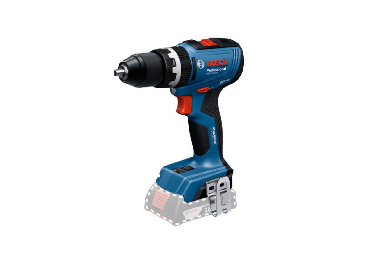 Bosch Blau 06019N3300 GSB 18V-65 Akku-Schlagbohrmaschine ohne Batterien und Ladeger&auml;t im Karton