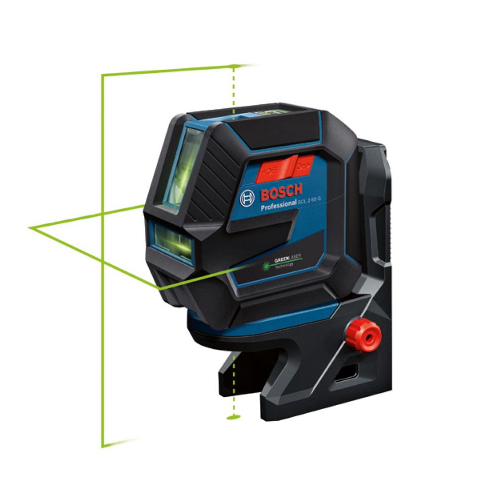 Bosch Blau 0601066M00 GCL 2-50 G Kombinationslaser grün mit Punkt- und Linienlaser