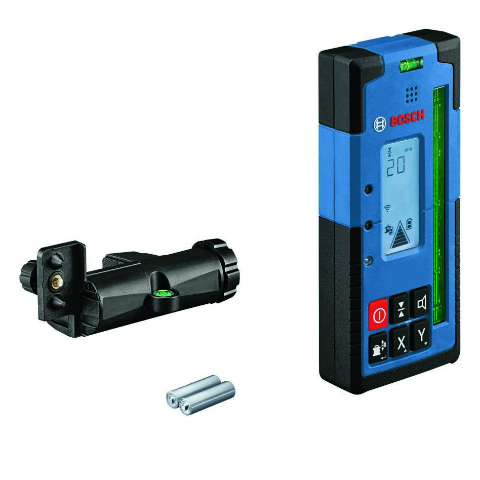 Bosch Blau 0601069T00 LR 65 G Laserempfänger mit Batterien