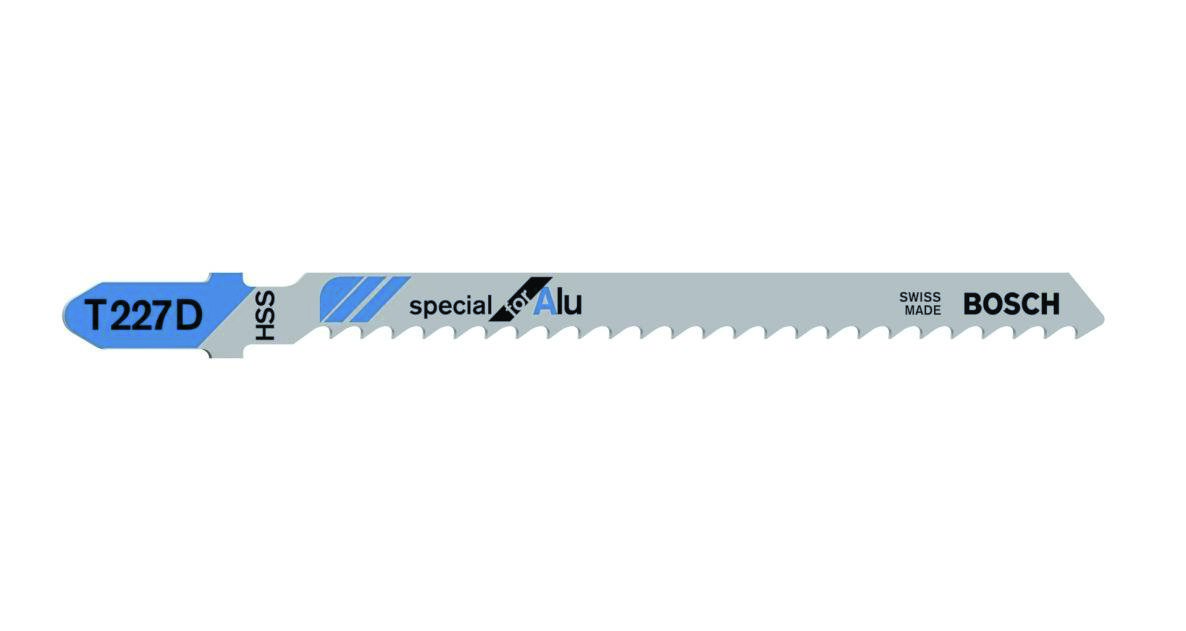 Bosch Blau Zubehör 2608631030 Stichsägeblatt Alu 5 Stk.