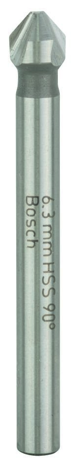 Bosch Blau Zubehör 2608597504 Kegelsenker 6,3, M 3, 45 mm, 5 mm