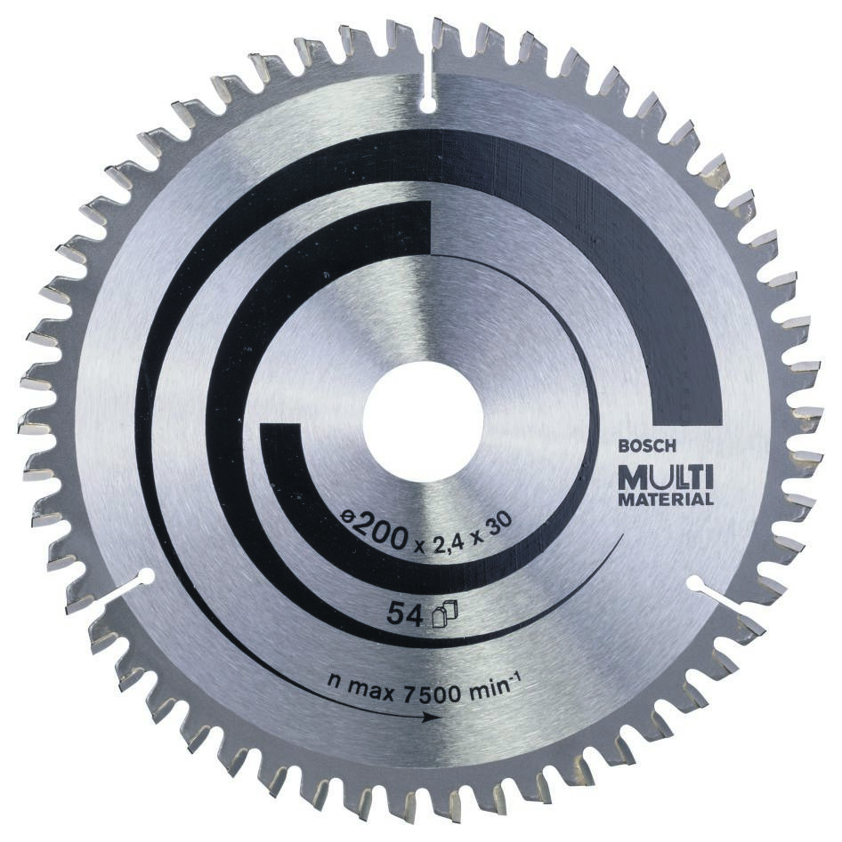 Bosch Blau Zubehör 2608640510 Kreissägeblatt 200x30x54T