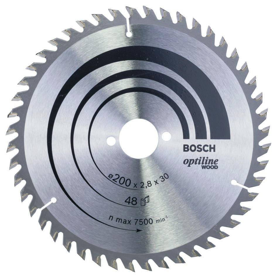 Bosch Blau Zubehör 2608640620 Kreissägeblatt 200x30x48T
