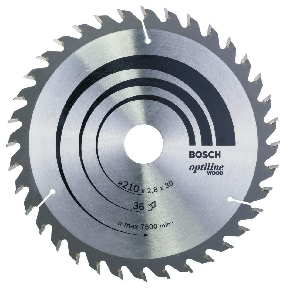 Bosch Blau Zubehör 2608640622 Kreissägeblatt 210x30x36T