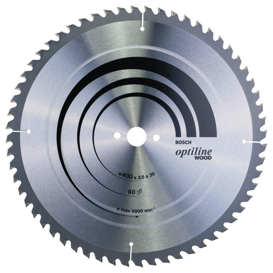 Bosch Blau Zubehör 2608640675 Kreissägeblatt 400x30x60T