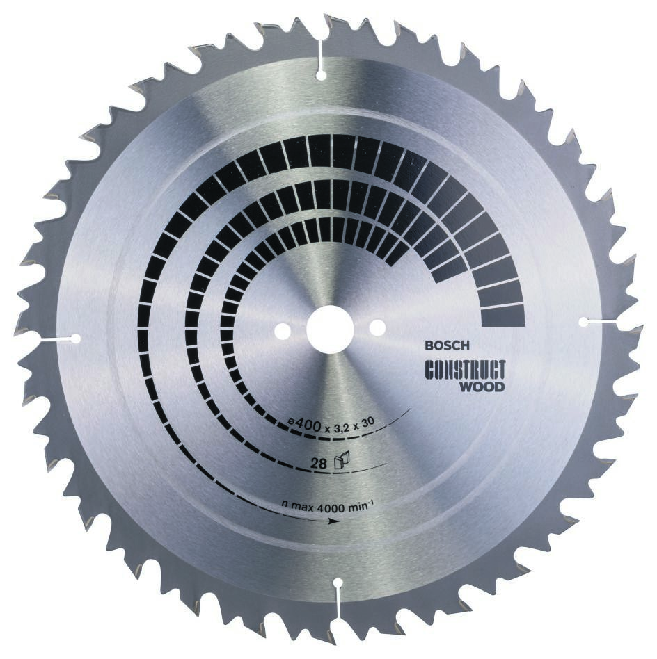 Bosch Blau Zubehör 2608640703 Kreissägeblatt 400x30x28T