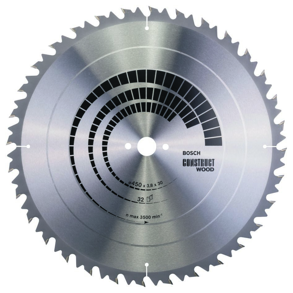 Bosch Blau Zubehör 2608640704 Kreissägeblatt 450x30x32T
