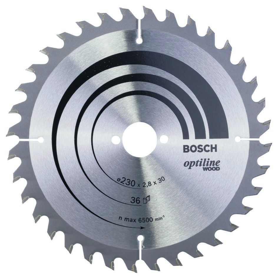 Bosch Blau Zubehör 2608640628 Kreissägeblatt 230x30x36T