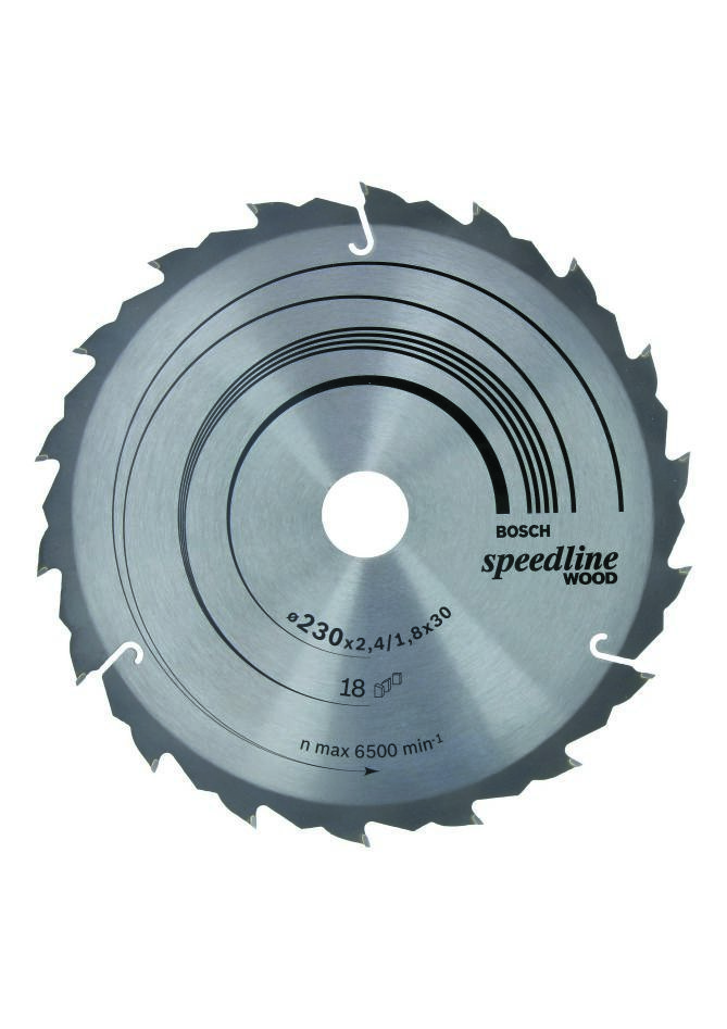Bosch Blau Zubehör 2608640804 Kreissägeblatt 230x30x18T