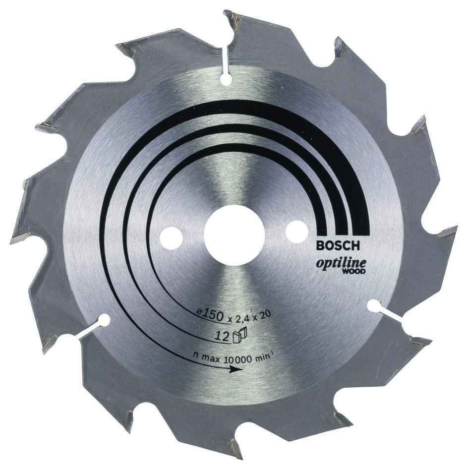Bosch Blau Zubehör 2608641169 Kreissägeblatt 150x20x12T