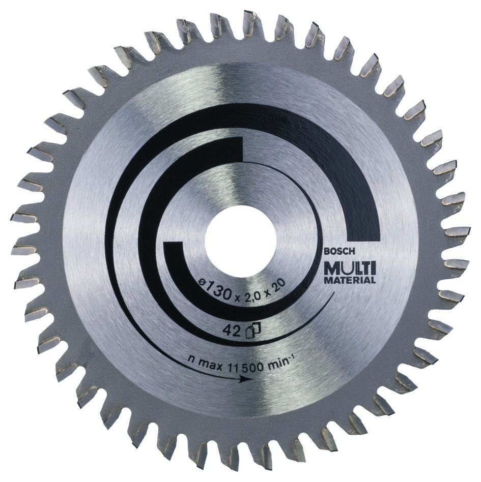 Bosch Blau Zubehör 2608641195 Kreissägeblatt 130x20x42T