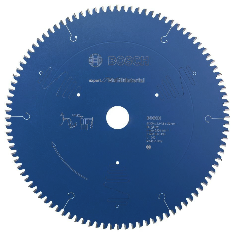 Bosch Blau Zubehör 2608642495 Kreissägeblatt 300x30x96T