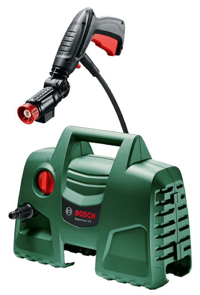 Bosch Grün 06008A7E00 EasyAquatak 100 Hochdruckreiniger-Set