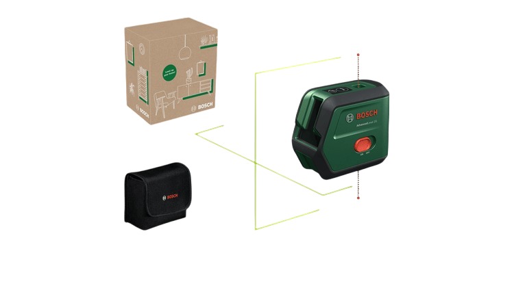 Bosch Grün 0603663GZ0 AdvancedLevel 2G Kreuzlinienlaser