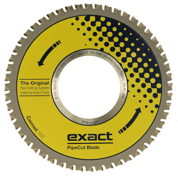 Exact 7010497 Sägeblatt 165 mm Cermet
