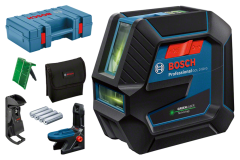 Bosch Blau 0601066M02 GCL 2-50 G Kombilaser Grün Punktlaser und Linienlaser im Koffer