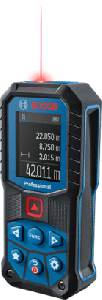 Bosch Blau 0601072S00 GLM 50-22 Professioneller Laser-Entfernungsmesser