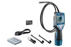 Bosch Blau 0601241200 GIC 120 C Professionelle Batterie-Inspektionskamera 12V ohne Batterien und Ladegerät