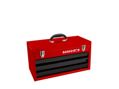 Bahco 1483K3RB Werkzeugbox aus Metall mit 3 Schubladen