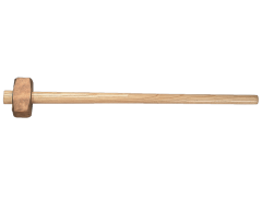 Bahco 413030000 Kupfer-Vorschlaghammer mit Schonoberfläche, 3 kg