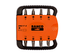 Bahco 59S/17-2 1/4" Bitsatz für TORX®-Schrauben 27 mm x 73 mm x 82 mm - 17-teilig