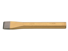 Bahco SB-3740-250 25-mm-Flachmeißel mit flachovalem Schaft, kupferfarben lackiert, 250 mm, Einzelhandelsverpackung