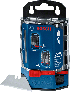 Bosch Blau Zubehör 1600A01V3J Ersatzklingen 50 Stück Professional im Spender