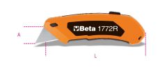 Beta 017720006 1772R-Universal-Messer mit Klinge 125 mm