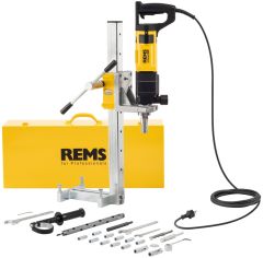 Rems 180033 R220 Picus DP Set Simplex 2 Diamantbohrmaschine mit Mikroimpulstechnik + Bohrständer Simplex 2