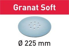 Festool Zubehör 204221 Schleifscheibe Granat Soft STF D225 P80 GR S/25