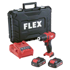 Flex-tools 516155 DD2G 10.8-LDBC/2.5 Akkubohrmaschine Bohrmaschine 10.8V 2.5Ah Li-Ion im Koffer
