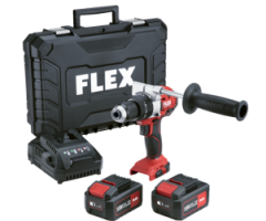 Flex-tools 516171 PD 2G 18.0-EC FS55/5.0 Akku-Bohrmaschine 18V 5.0 ah Li-Ion im Koffer