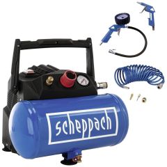 Scheppach 5906153901 HC06 Kompressor + Zubehör